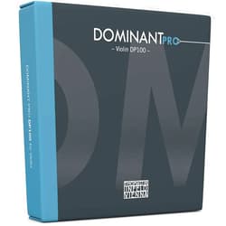 Thomastik-Infeld Dominant Pro Violin Strings DP100, 4/4 Synthetic Core Set for Advanced Violinists - Tin-Plated E, Aluminum A, Silver D&G - Powerful, Balanced with Broad Sound Colors - Made in Vienna