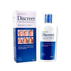 Restoria Discreet Hair Colour Restoring Cream Gradually Care Styling 250ml