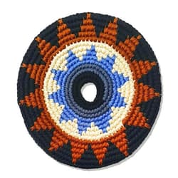 Buena Onda Games Buena Onda Indoor Flying Disc - 7'' Flexible Sport Disc for Indoor and Outdoor Play - Amazing Handmade Quality from Guatamala - Pocket Discs are Played in Over 20 Family Fun Games