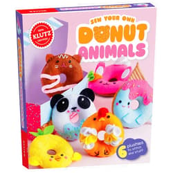 Klutz Sew Your Own Donut Animals Craft Kit, Brown/a