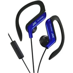 JVC HAEBR80A Sports Clip Headphones (Blue)
