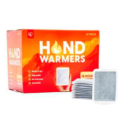 IRIS USA Hand Warmers – Large, 60 Individual Warmers, Long-Lasting Up to 18 Hours for Warm and hot Hands - On The Go, Disposable, Handwarmers for Hands and Feet, Winter Essentials, White