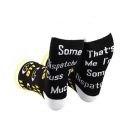 PXTIDY 1 Pairs Dispatcher Socks 911 Dispatcher Gifts For Dispatcher Emergency Responder Gifts Police Dispatcher Gifts