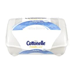 Cottonelle Fresh Flushable Moist Wipes, Pop-up Tub, 42 Count (Pack of 3) 126 Wipes Total with Aloe Vera and Vitamin E