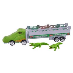 Wild Republic Transporters, Crocodile Truck, Kids Gifts, Crocodile Toy, Xtreme Transport