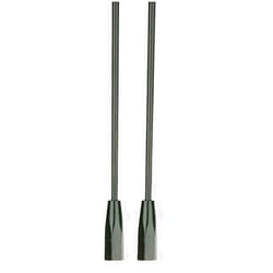 Metra 44-RM22B Universal Replacement Mast for Antennas (Black) (Pack of 2)