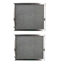 Filter Everything Replacement Aluminum Filters Compatible with Broan 99010085, Broan 99010104, Hughes MRO 893712,G-8528,RHF0911-9-1/2 x 11-3/4 x 3/8 (2-Pack)