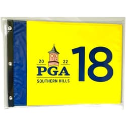 PGA TOUR 2022 Pga Championship Flag Southern Hills golf yellow pin flag new