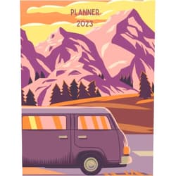 By Meowhaus Publishing (Author) Planner Daily Weekly Monthly At A Glance Vanlife Boho Nomad Design