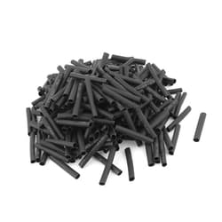 Sourcing map uxcell Wire Wrap Sleeve 3 mm Dia 30 mm Long Heat Shrink Tubing 240Pcs Black