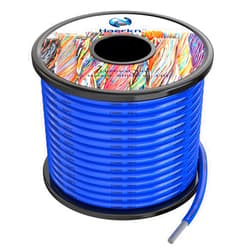 Haerkn 12awg Silicone Electrical Wire Cable 30ft Blue 12 Gauge Hookup Wires kit Stranded Tinned Copper Wire Flexible and Soft High Temperature Resistance