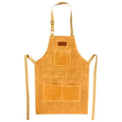 TORXGEAR KIDS Child's Work Apron - Waxed Canvas Tool Apron - Craftsmen Quality Heavy Duty Safety Smock