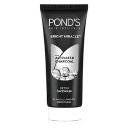 POND'S Bright Miracle With Activated Charcoal Facewash, 100g