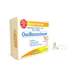Boiron Oscillococcinum 30 Doses Homeopathic Medicine for Flu-Like Symptoms, White
