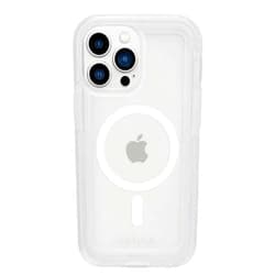 Pelican Voyager Series – Heavy-Duty MAGSAFE Case Cover for iPhone 13 Pro with Belt Clip Holster – [18ft Drop Protection] 6.1 Inches Holster, Clear