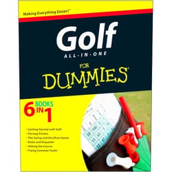 Consumer Dummies,LaReine Chabut Golf All-in-One For Dummies (For Dummies Series)