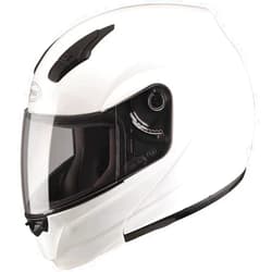 GMAX unisex-adult full-face-helmet-style Helmet (04 Modular Street) (White, Medium)