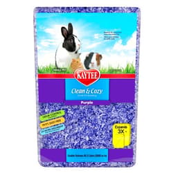 Kaytee Clean & Cozy Purple Bedding For Guinea Pigs, Rabbits, Hamsters, Gerbils and Chinchillas, 49.2 Liter