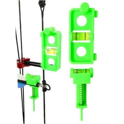 THREE ARCHERS Archery Bow Tuning and Mounting String Level Combo Kit for Compound Bows