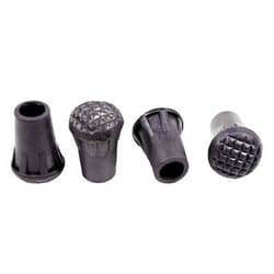 Mons Peak IX Trekking Hiking Walking Poles Replacement Rubber Tips Protectors (4-Pack)