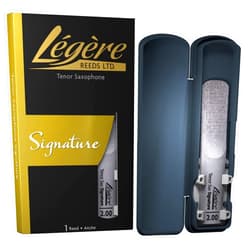 Legere Légère Reeds - Tenor Saxophone Reed, Signature, Strength 2.00 (TSG2.00) - Premium Synthetic Woodwind Reed
