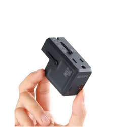 EPICKA Universal Travel Adapter, International Plug Adapter Wall Charger with 20W USB-C PD & USB-A QC, All-in-One Pocket Size Adapter for USA EU UK AUS (Pocket 111, Black)
