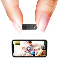 Rettru Smallest Wireless WiFi Camera,HD1080P WiFi Security Camera,Portable Vdeo Camera,Baby Monitor,Pet Camera with Night Vision,Motion Detection,Cloud Storage,Remote Viewing for Remote with iOS Android APP