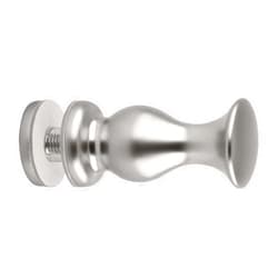 BRIXWELL K-COLSM-SA Colonial Glass Door Knob Single Mount Satine