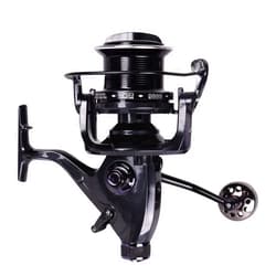 HiUmi Carp Fishing Reels 8000 9000 10000 Bait Runner Big Free Runner Double Brake Feeder 12+1 Ball Bearing Spinning Fishing Reel