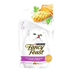 Fancy Feast Purina Fancy Feast Dry Cat Food with Savory Chicken and Turkey - 7 lb. Bag
