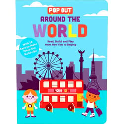 Duopress labs,Daniel Clark,Anna Clark Pop Out Around the World: Read, Build, and Play from New York to Beijing. An Interactive Board Book About Diversity and Cities Around the World (Pop Out Books)