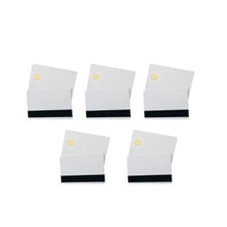 WANSUPYIN 2023 10* Blank Smart Card Sle4442 Chip with Magnetic Strip Hico 3 Track Inkjet PVC Accessory