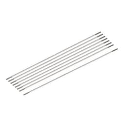MECCANIXITY 8pcs Push Rod Connector Double End Threaded Rod 304 Stainless Steel for DIY RC Car,Boat,Car,Airplane,Helicopter Model&DIY Material,M2x250mm