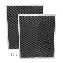 Broan-NuTone HPF30 Replacement Charcoal Filter (XC) for Dual Filter Ductless Range Hoods, Carbon Air Filter, 2 Count