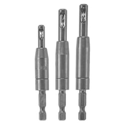 Bosch CC2430 Clic-Change 1/4 in. Self-Centering Drill Bit Assortment (3-Piece)