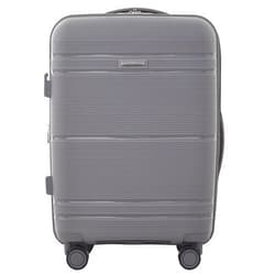 Travelers Club Astralnaut Hardside Expandable Spinner Luggage, Quiet Shade, 20