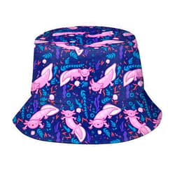 JSHXJBWR Cute Cartoon Hat for Women Men,Bucket Hats Summer Fisherman Cap Travel Beach Hat Packable Sun Hat for Adults Teens