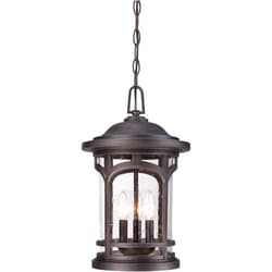 Quoizel Marblehead 3-Light Palladian Bronze Outdoor Hanging Lantern