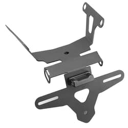 RockMute License Bracket Plate Holder Compatible with CBR650R 21-24 Rear Fender Eliminator Number Plate Holders Splash Mud Guard Flaps Preventer Bumper Flare 2024 2023 2022 2021