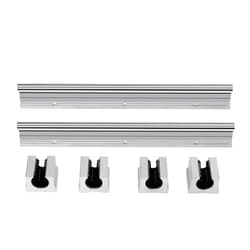 Respicefinem Sturdy 34. 0×9. 0×7. 0 2Pcs 300Mm12Mm Sbr12Uu Linear Slide Rail Shaft 4Pcs Bearing Slide Block Bearing Block Ender 3 Linear Rail Kit