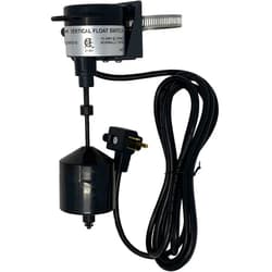 PumpSpy Vertical Float Switch for Sump Pumps – Universal Pump Switch Replacement with 10 ft Cord, Water Level Control