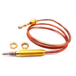 KBZ Propane BBQ Grill, Firepit, Fireplace Heater Universal Gas Thermocoupler Sensor M8x1 Thread (Length 600mm/24inch)