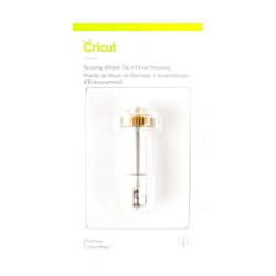 Cricut Scoring Wheel Tip + QuickSwap Drive Housing, Patented Wheel Design, Up To 10X More Pressure, Crisp Creases on Basic Materials, For DIY Crafts, Compatible with Cricut Maker Cutting Machine