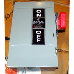 Ge General Electric 30 Amp Safety Switch TH3221 Disconnect with Neutral