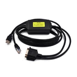 Zhupoub PLC Programming Cable USB Interface adapted to 1747-UIC USB to DH485 RS485 RS232 Interface Converter for AB PLC SLC5/01/02/03/05 and Micrologix 1000 Series