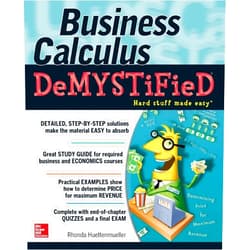 Rhonda Huettenmueller Business Calculus Demystified