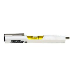 Johnson Level & Tool 500 Pocket Level w/Magnetic Pickup, Silver, 1 Level