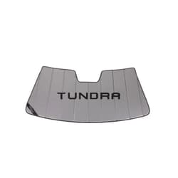 Covercraft UVS100 Custom Windshield Sunscreen with Tundra Logo for 2022-2026 Toyota Tundra