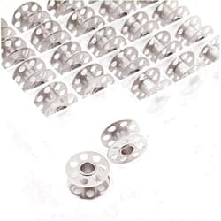 YEQIN 25PCS Metal BOBBINS with Clear Box # 0115367000-B Alt# 0015367200 Bernina bobbins