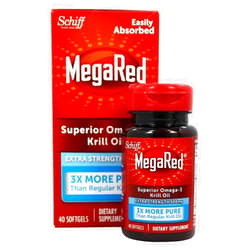 Schiff Vitamins Mega Red Extra Strength 45 Sgel